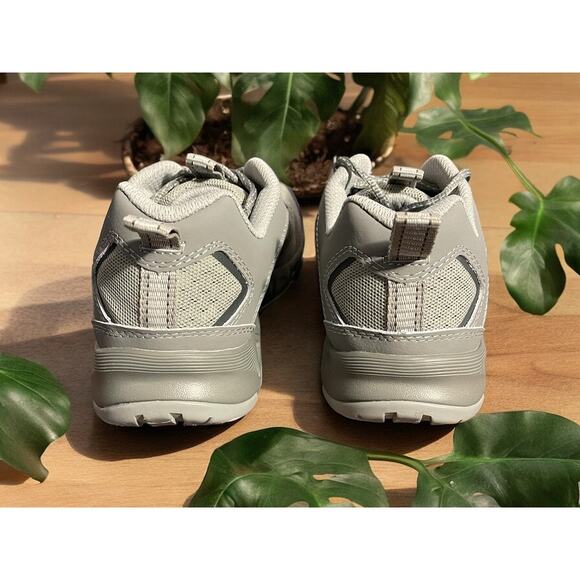 NEW Worldwide Sportman Women's Shoes Gray Lace up Sneaker Tennis Size 10.5 - Picture 3 of 4